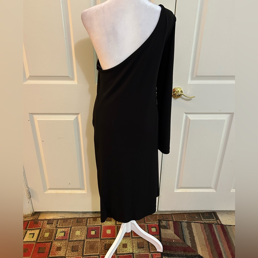 Talbots one shoulder LBD, Large - Picture 3 of 4